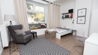 Furnished 19-square-meter shared apartment room available starting November 1 in Hamburg, in the Barmbek/Eilbek neighborhood