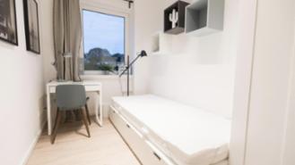 NEWLY FURNISHED 8.5 sqm furnished room in a shared flat for 01.11. in Hamburg- Horn