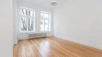 Unfurnished 16 sqm shared room for 01.10. in Uhlenhorst - great old building - directly in the city on the Alster